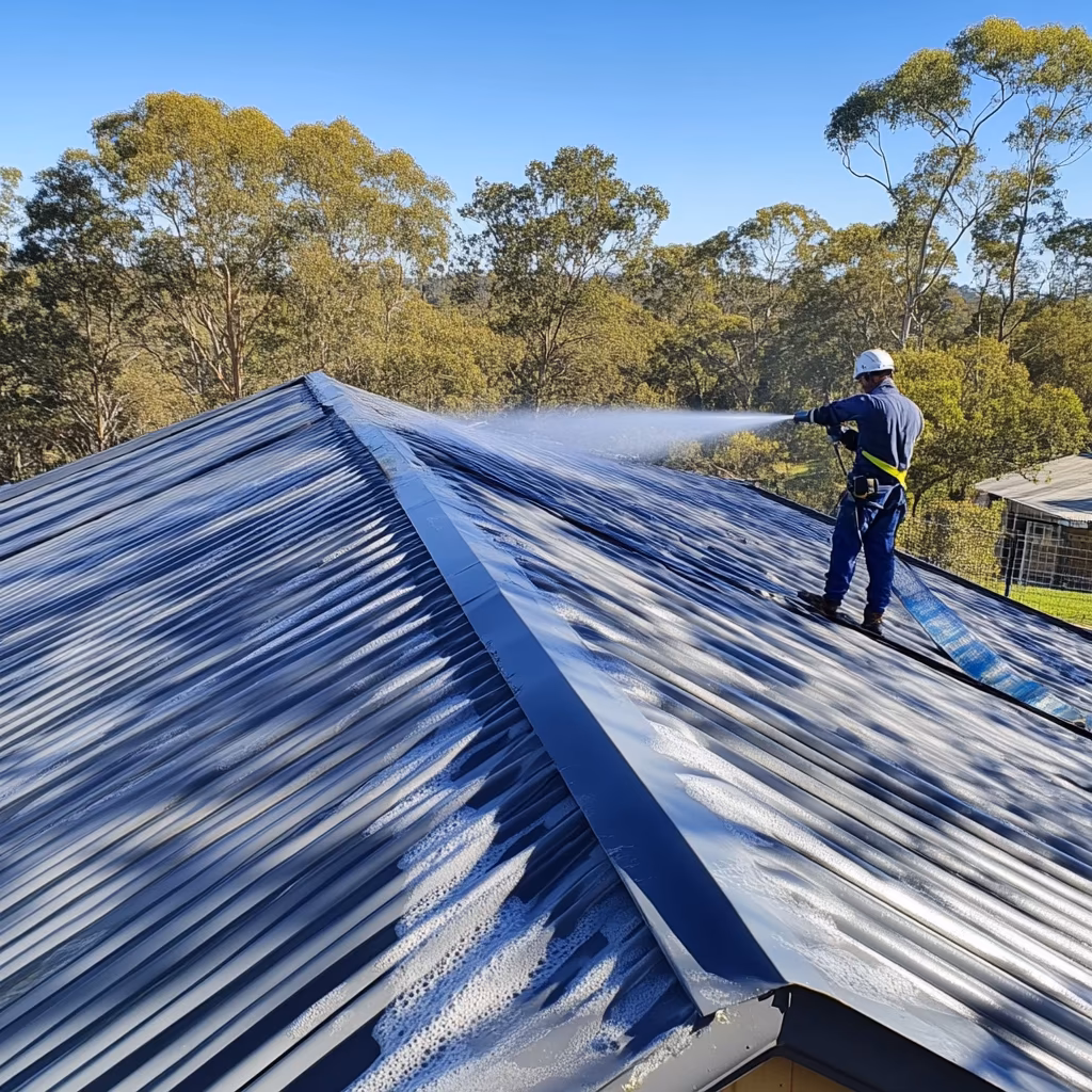 Professional roof pressure washing and maintenance services in Darwin